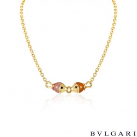 Bvlgari Yellow Gold Naturalia Necklace Bvlgari Yellow Gold Naturalia Necklace